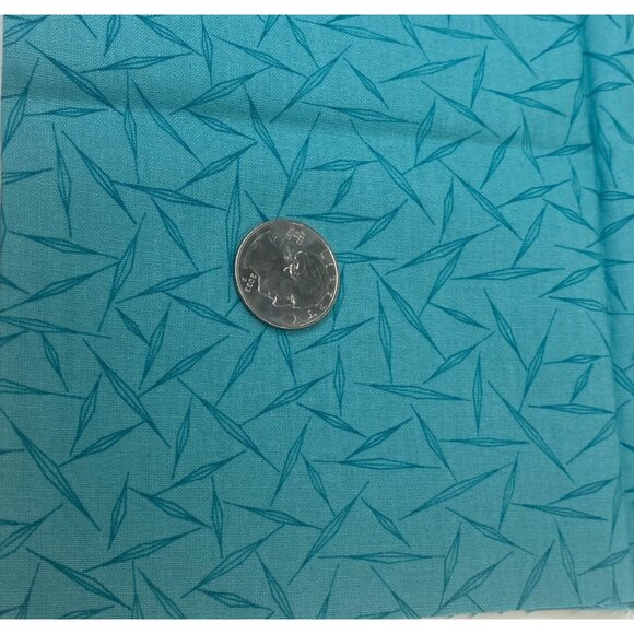 FQ Fat Quarter Jinny Beyer Palette Fabric Quilting Teal Turquoise 18" x 22" - Picture 1 of 4